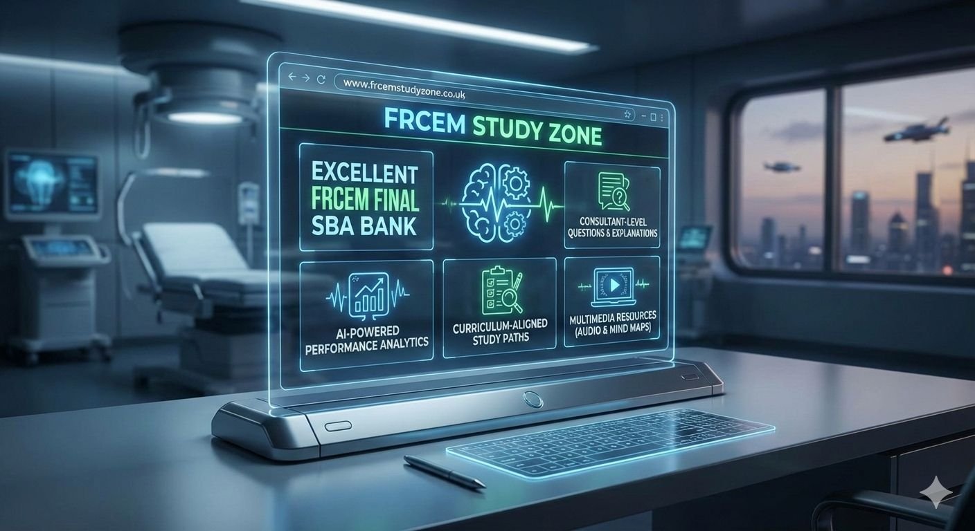 What Makes an Excellent Final FRCEM SBA Question Bank?