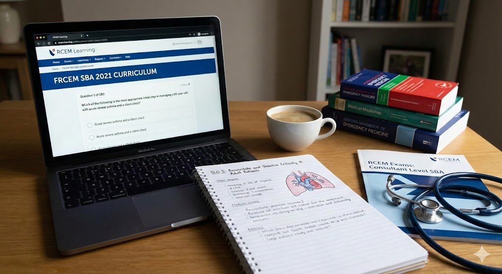 RCEM 2021 Curriculum – What Actually Gets Tested in the FRCEM SBA Exam